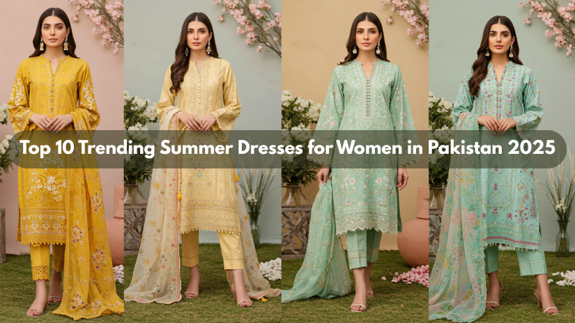 Top 10 Trending Summer Dresses for Women in Pakistan 2025